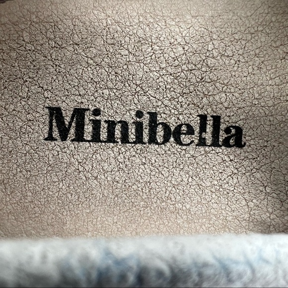 Minibella White Slip-On Horse Bit Loafers Size 24 Toddler Girl's - Picture 2 of 9